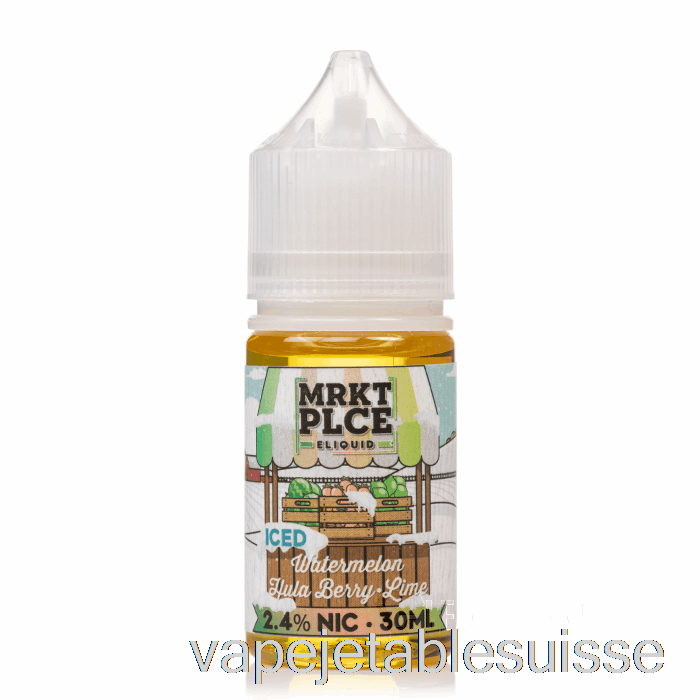 Vape Suisse Pastèque Glacée Hula Berry Lime - Sels Mrkt - 30ml 24mg
